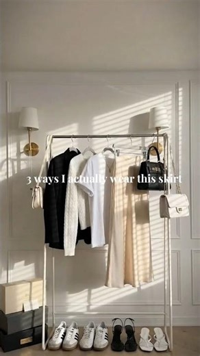 Casual Chic Midi Skirt Outfit Ideas. #minimaliststyle #casualchic #short