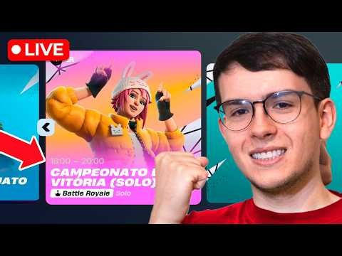 🔴 AO VIVO: JOGANDO A CASH CUP SOLO!