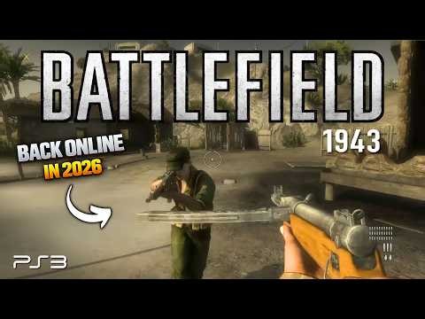 Battlefield 1943 Multiplayer in 2026 - Back Online on PS3! 🔥