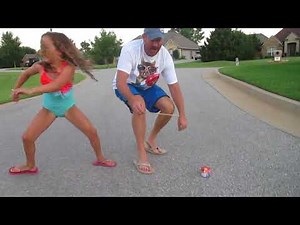 Run Kate, run!!! Kate's first firework of the season.