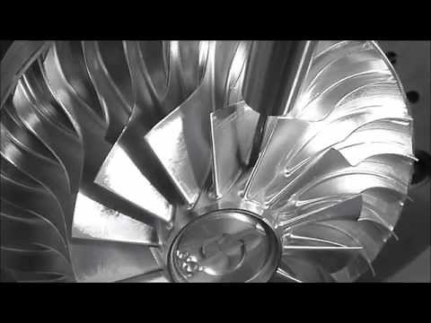 5 Axis Machining of Turbine Blade