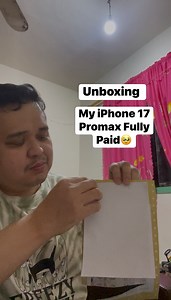 1M views · 4.8K reactions | Bagong -bago unboxing My iPhone 17 Pro Max Fully Paid. 凉 #iphone17promax #unboxing #iphone #iPhone17 #funnyreels | RheyBones World | Facebook