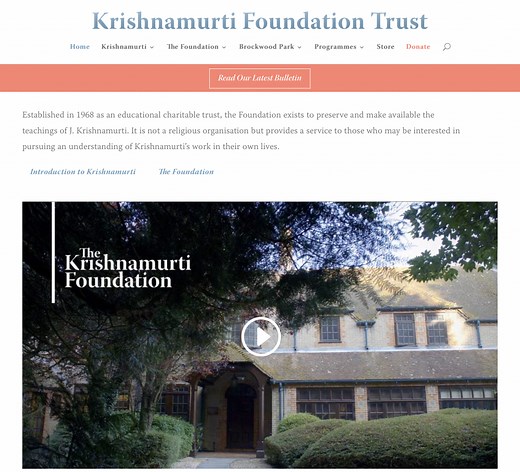 The Observer and the Observed • Krishnamurti Foundation Trust