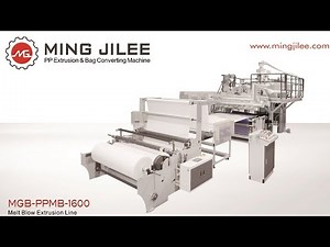 PP Melt Blown Fabric Extrusion Line, MGB-PPMB-1680