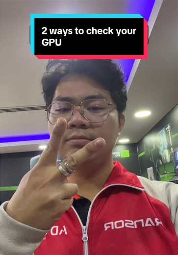 Replying to @lei_z This is how you can check GPU on your PC 😁💚 #advantibahrain #bahrain #pc #pctips #pctipsandtricks #tech #techtok #techtoktips