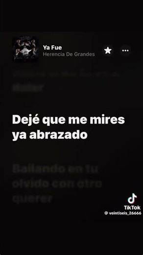 ya fue