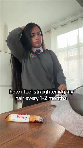 Get Straight Hair: How I Straighten My Hair Every 1–2 Months