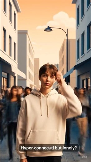 Ever Feel Hyper-Connected But Totally Alone? #Shorts #ParadoxPeers