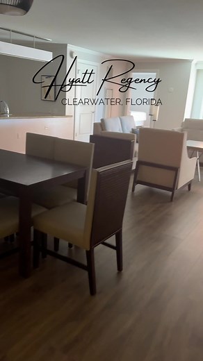 New to this vlogging thing and I definitely forgot to record a few things out of excitement lol 🤦🏻‍♀️ • Each bedroom had it’s own bathroom. One bathroom even had a jacuzzi and a sitting shower inside of it 🫧 • #clearwater #clearwaterbeach #clearwaterflorida #florida #vacation #hyattregency #beach #resort