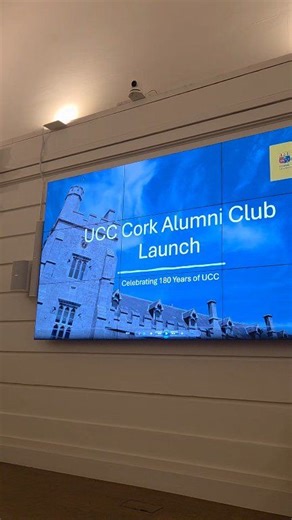 A throwback to the launch of the UCC Cork Alumni Club ✨ What a brilliant evening of connection, conversation and live performances bringing alumni together in the heart of Cork to celebrate the start of a renewed local alumni community. A special moment from the night features UCC alum and spoken word artist Raphael Olympio sharing reflections on his time at UCC, creativity, and the power of community 💚 Want to be part of the Cork Alumni Club and future events? Update your details using the lin