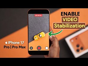iPhone 17 Pro | Pro Max: How to Activate Video Stabilization! [Enable]