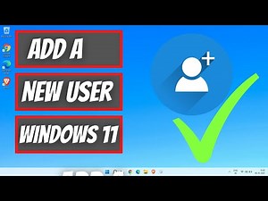 How to Create a New User Account on Windows 11