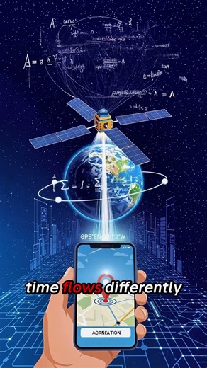 The relativity hack that makes GPS actually accurate #technology #physics