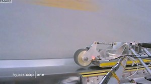 'Hyperloop' sled levitates off track in latest test in Nevada