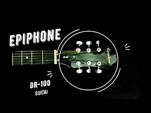 Epiphone dr-100 Honest Sound Test