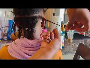 2 POINT ROTATION: Interlocking Starter Locs!!!