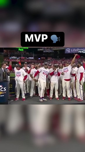 28K views · 680 reactions | Presenting the NLCS MVP, Bryce Harper!  | MLB on FOX | Facebook
