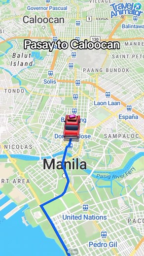 Traveling from Pasay to Caloocan: A Map Journey