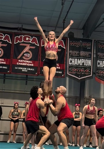 The reigning champs Code Black is ready for Houston❤️🖤🌹💀 #cb4l #codeblack #nca #cheerextremeraleigh #masquerade