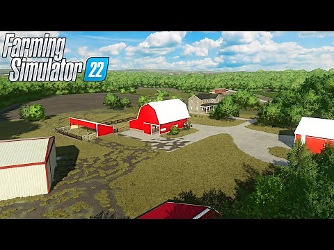 Old American Beef Farm Build in IOWA! | FS22
