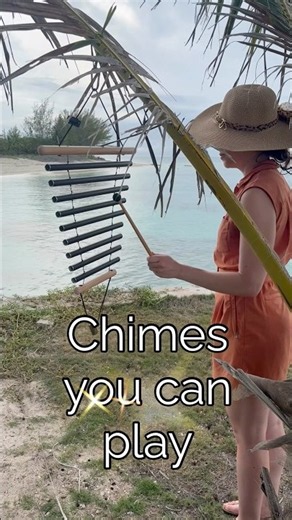Chimes you can play anywhere 🎶 For moments of stillness 🌊