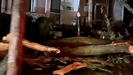 Tornado strikes overnight in Newnan, Georgia, leaving trail of destruction