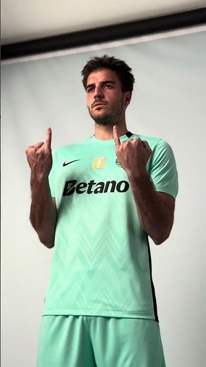 📸 Sessão fotográfica dos novos equipamentos ✔️ #sportingcp