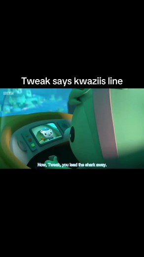 YEOWWW!!! #tweakbunny #tweakoctonauts #kwaziicat #kwazii #tigershark #octonauts