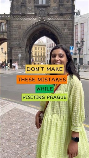 Prague Travel Mistakes 🇨🇿 Don’t Do This!