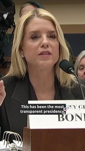 Pam Bondi Defends Trump's Justice Department During Epstein Hearing