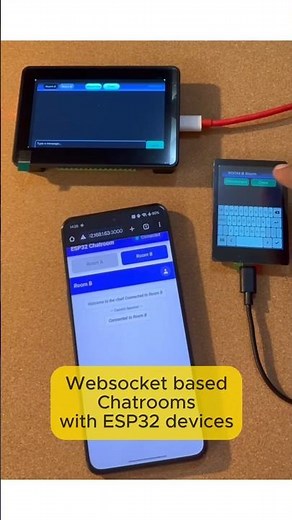 Create Your Own Chatroom with ESP32 & WebSockets