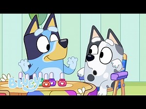 Bluey's Best Cousin Moments 💙 💜 | Playing Games with Muffin and Socks | Bluey - Videos For Kids