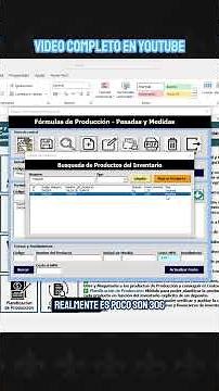 Costeo de Plato de Restaurant | App de costos con #excel y #access