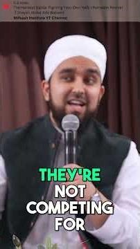 The Day Umar (RA) Realised He Could Never Beat Abu Bakr (RA) | Sh Abdul Aziz Waheed #MuslimShorts