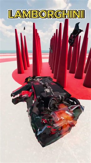 Cars vs Tiny Target 😬🎯 – Precision Test! – BeamNG Drive