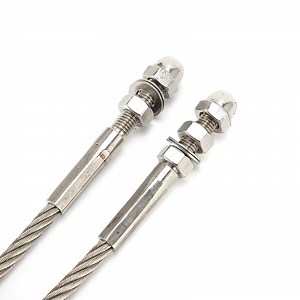 [Hot Item] Stainless Steel Wire Rope Cable Railing Assembly Manufacturers Pressed Swaged Sling