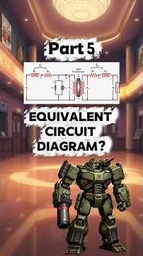 😱😱Complete Equivalent Circuit of Transformer | Easy Tutorial #shorts#trending#viral#electrical#trend