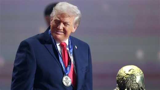Trump wins peace prize at FIFA Men's World Cup draw