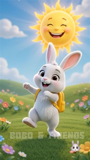🌈 Learn Colors With Bobo! 🐰 | Colors Song for Kids #shorts #fyp #kids #cartoonvideo