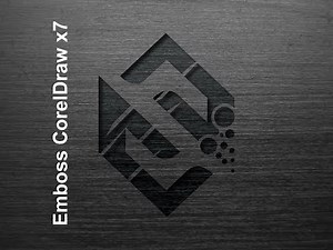 Cara Mudah Membuat Effect Emboss di #coreldraw