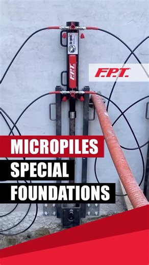 Micropiles special foundations engineering hydraulics and cylinders