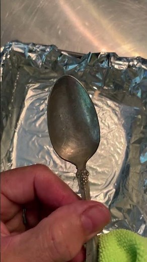 Can Aluminum Foil in a Dishwasher Help Utensils Sparkle? #shorts