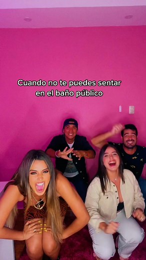 Desafío: ¿Quién ganó el reto de no sentarse en el baño público?