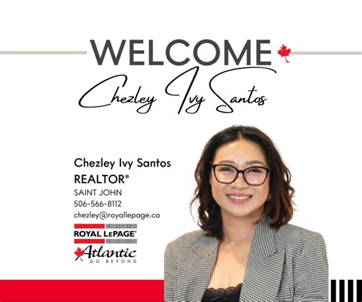 We are pleased to welcome Chezley Ivy Santos to Royal LePage® Atlantic Saint John! Meet Chezley: Over the past several years, Chez has immersed herself in understanding the dynamics of the Canadian and local real estate market. Backed by her diploma in Business Administration, she solidified her commitment to a career in real estate, blending her fresh insight with her past work experiences. Bringing a unique perspective honed over 20 years in corporate sales, team management, marketing with glo