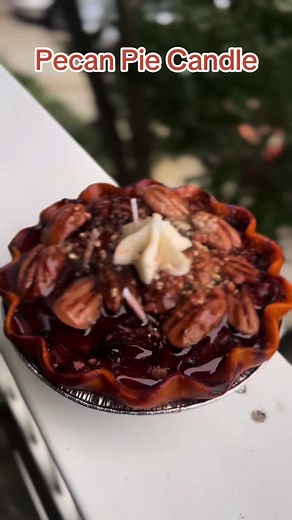 #CapCut “Our pecan pie candle smells like heaven—rich, nutty sweetness wrapped in warm, buttery comfort, just like a homemade slice fresh from the oven! #TheCandleLady #AnointedAndAssigned #Charmin #candlepies