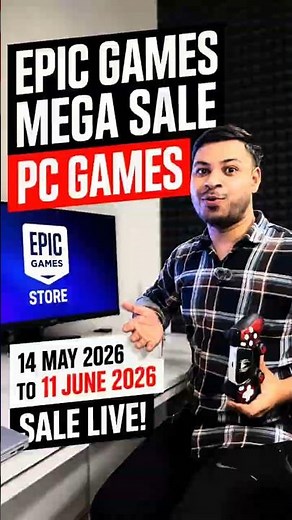 Epic Games MEGA Sale 2026 🔥 Best PC Game Deals Right Now!