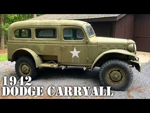 1942 Dodge WC 53 Carryall Restoration Introduction