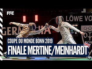 CdM FH Bonn 2019 - finale Mertine (FRA) vs Meinhardt (USA)