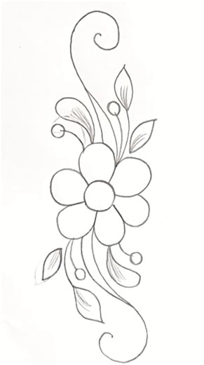 29K views · 390 reactions | how to draw flower design !!! flower all over design #drawing #tutorial,drawing by Rup Handicraft | নকশী পল্লী | Facebook