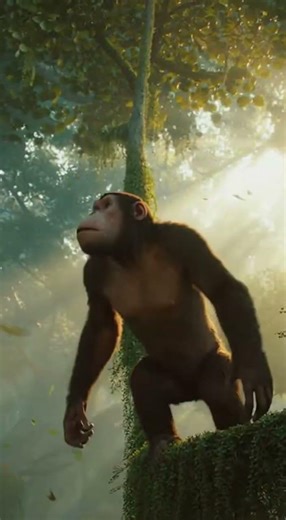 The First Apes on Earth (25 Million Years Ago)